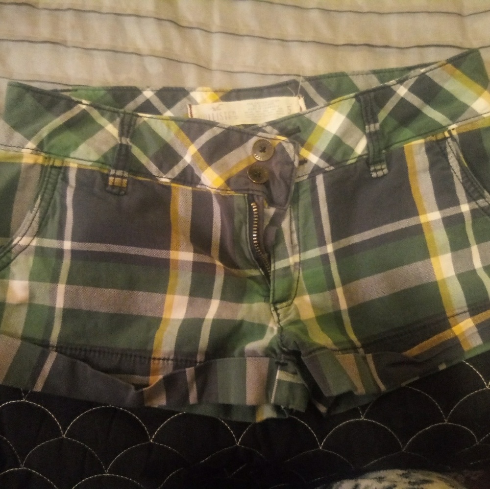 Hollister Plad Shorts